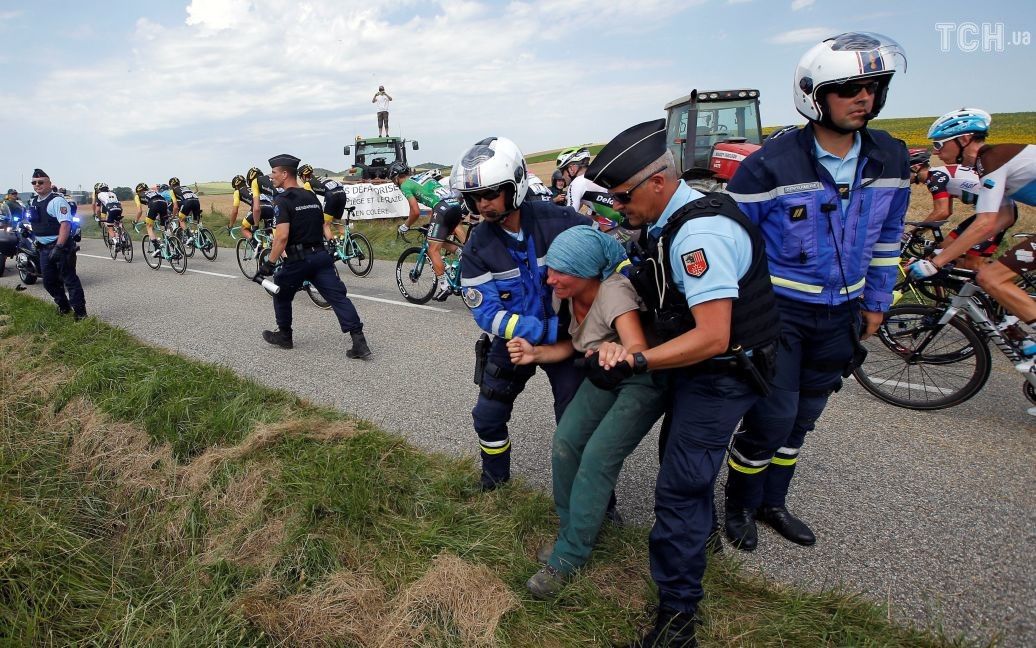 Полиция разогнала фермеров протестующих / © Reuters