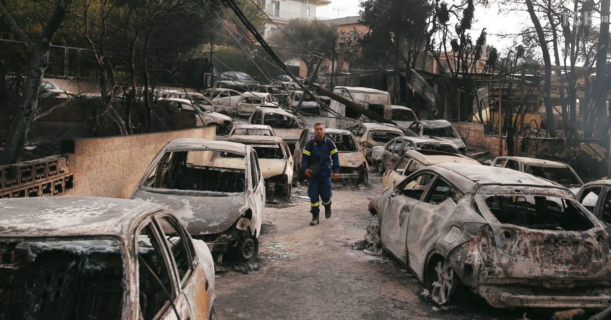 У Греції пожежа забрала життя 86 осіб і спалила понад 2 тис. будинків