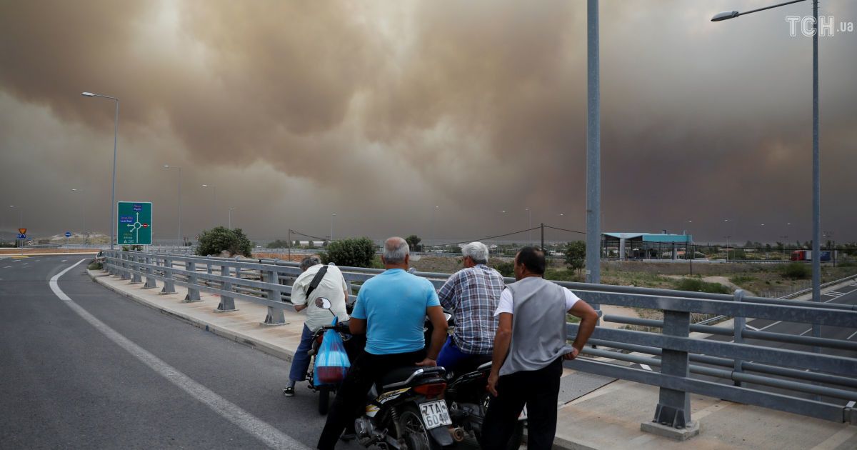 Лесные пожары в Греции / © Reuters