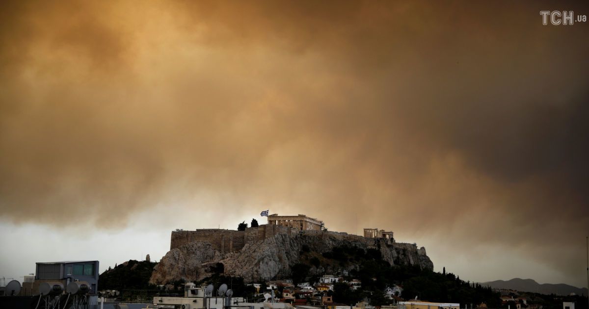 Лесные пожары в Греции / © Reuters