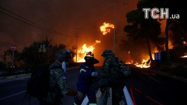 Руйнівні лісові пожежі у Греції / © Reuters