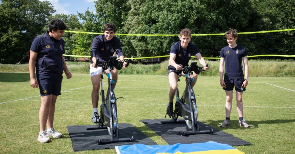 From Winchester to Mariupol: how a cycling charity event raised enough money to buy 2 ambulances for Ukraine