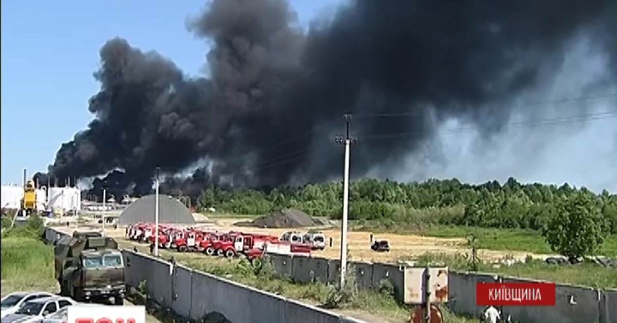 Под Васильковом прогремел взрыв