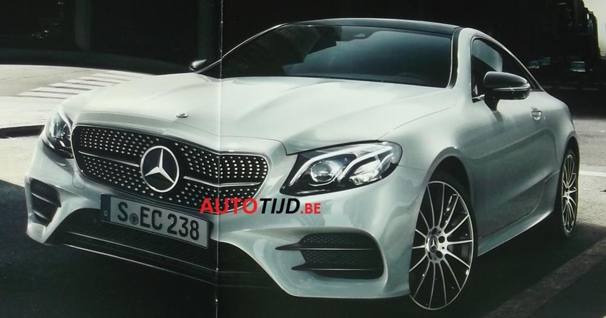 В Сеть утекли фото купе Mercedes-Benz E-Class нового поколения