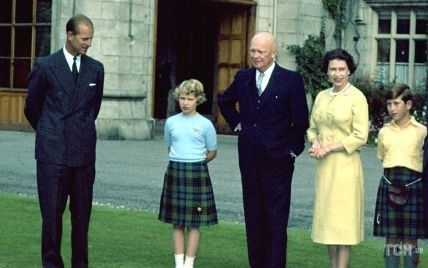 Этот день в истории: как королева Елизавета II и принц Филипп принимали президента Эйзенхауэра в Балморале
