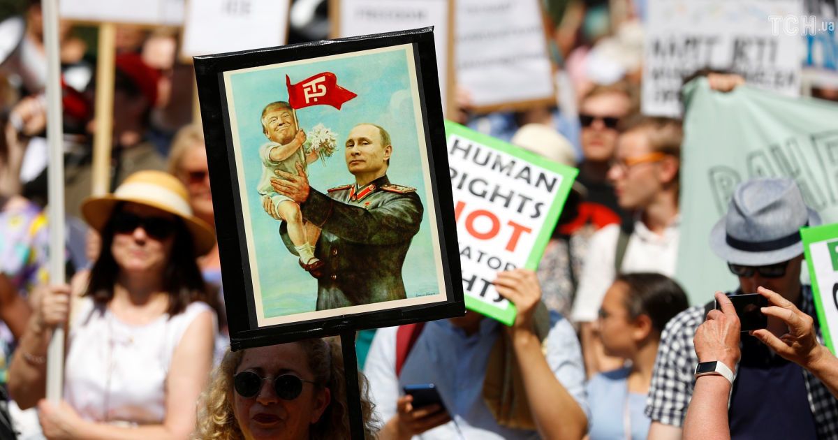 Переговори Трампа й Путіна. Обох президентів зустрічають масовими протестами