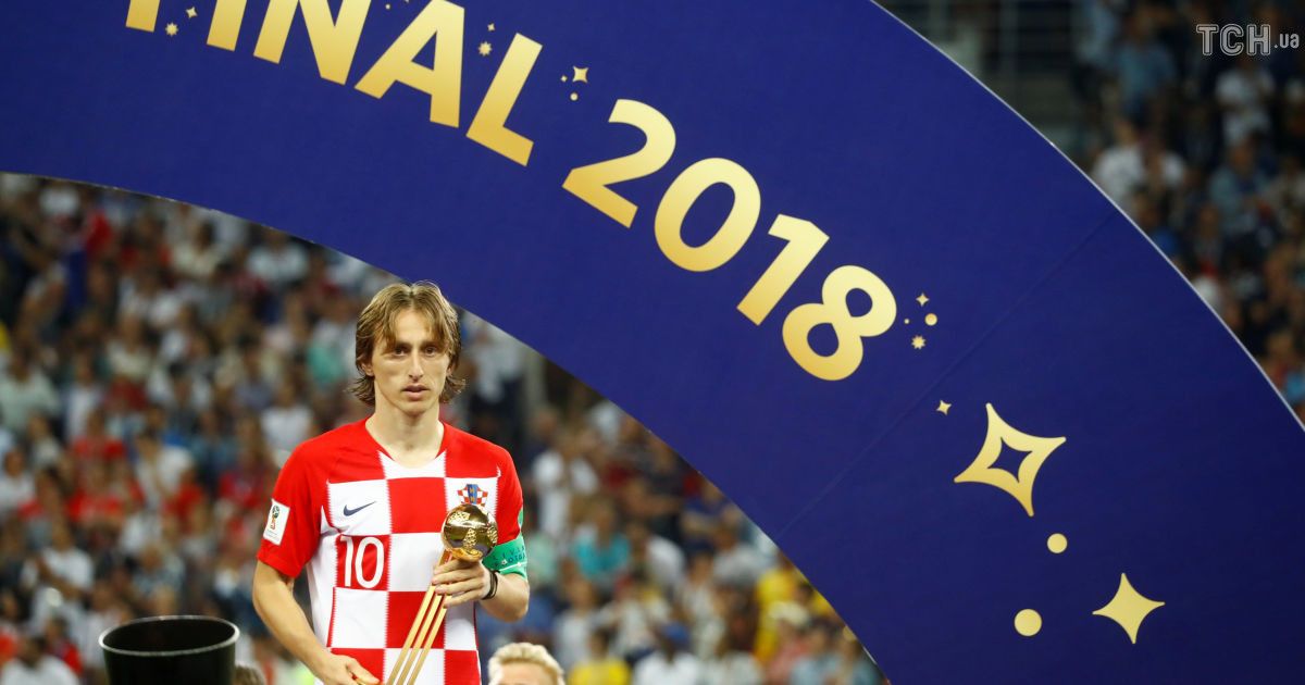 Капітан збірної Хорватії Модріч став найкращим гравцем ЧС-2018