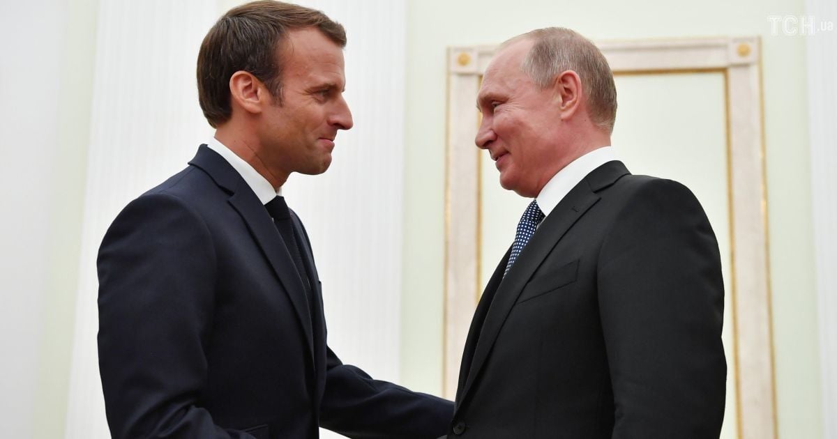Макрон встретился с Путиным перед финалом Чемпионата мира
