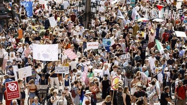 Протести проти зустрічі Трампа і Путіна у Генсількі_16 / © Reuters