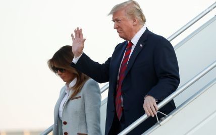 Борт № 1 та величезний кортеж: Трамп із дружиною прибув до Гельсінкі