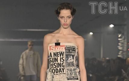 Сукні-ковдри, оксамит та широкі плечі: Vetements представив колекцію весна-літо 2025