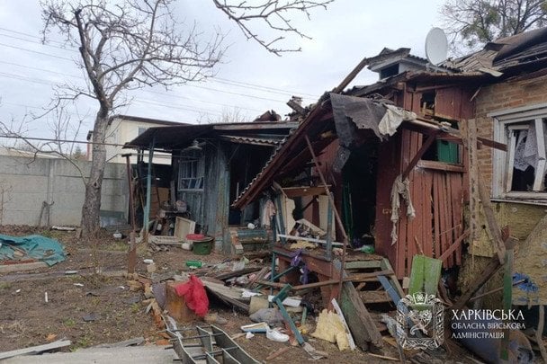 Удари були по Холодногірському та Новобаварському районах. / © Олег Синєгубов