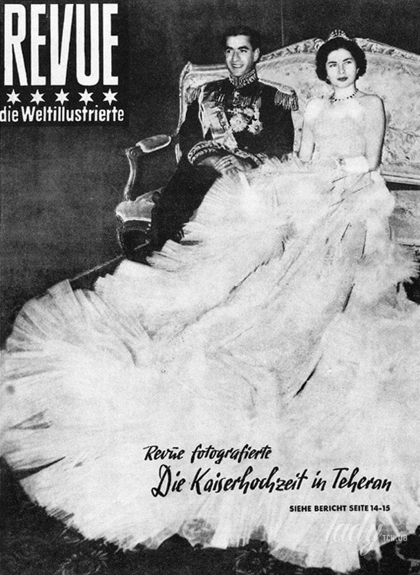 Мохаммед Реза Пехлеви и его жена Сорая в день свадьбы / © Getty Images