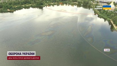 350 тонн дизеля у воді! Як рятують екосистему Кирилівського озера у Києві