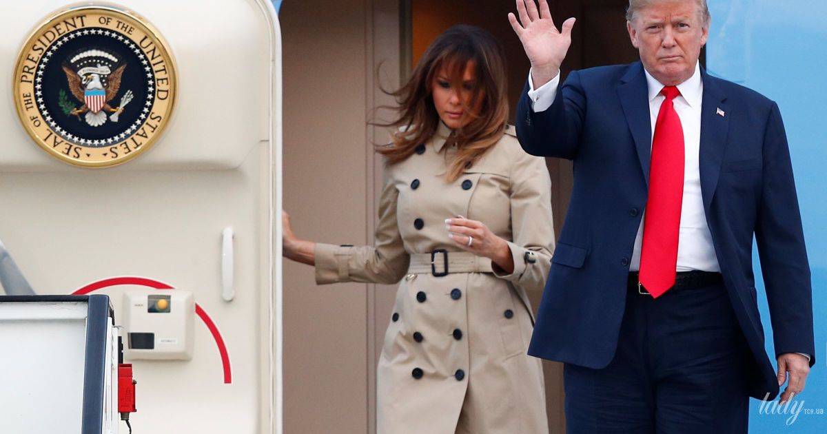 Меланія Трамп і Дональд Трамп