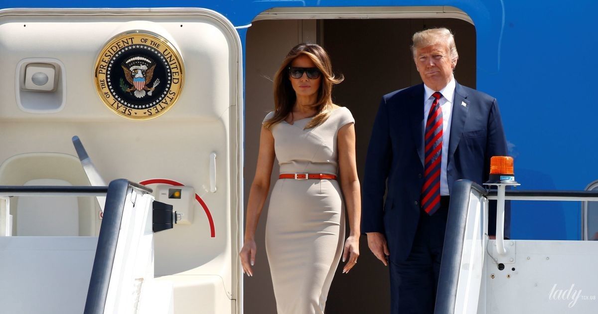 Меланія Трамп і Дональд Трамп