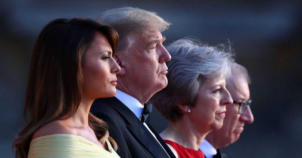 Трамп, Мей