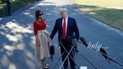 Меланія Трамп і Дональд Трамп