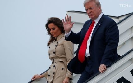 Борт № 1: Трамп із дружиною прибув до Брюсселя