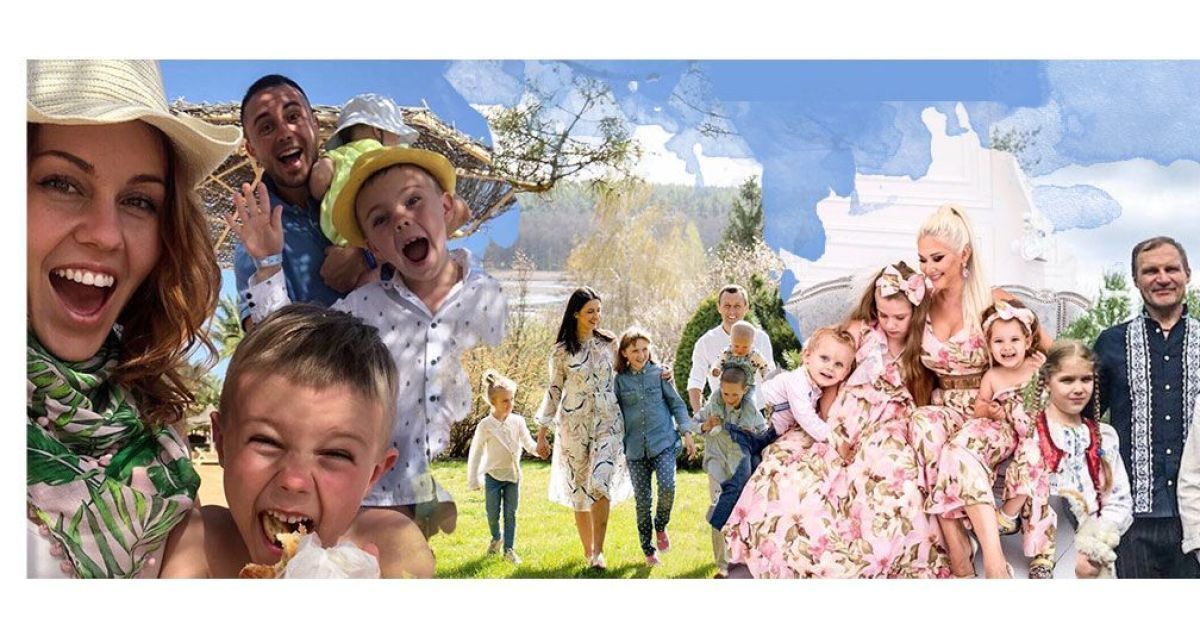 Бужинская, Павлик и Скрипка: кто из украинских звезд — многодетные родители