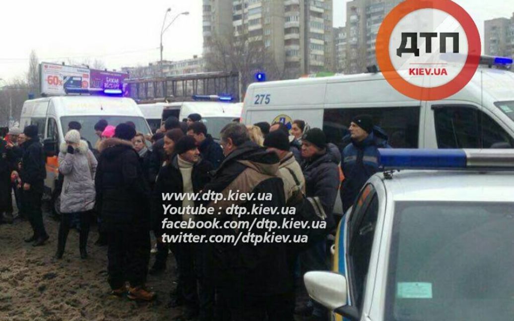 У аварії постраждало багато людей / © facebook.com/dtp.kiev.ua