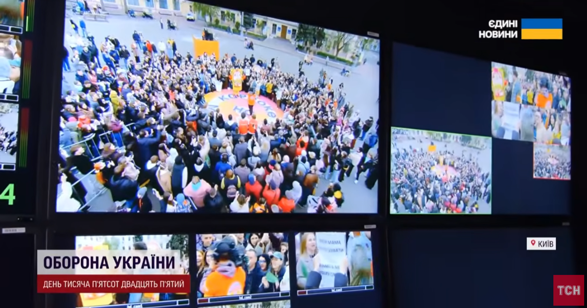 Знімання "Караоке на Майдані"