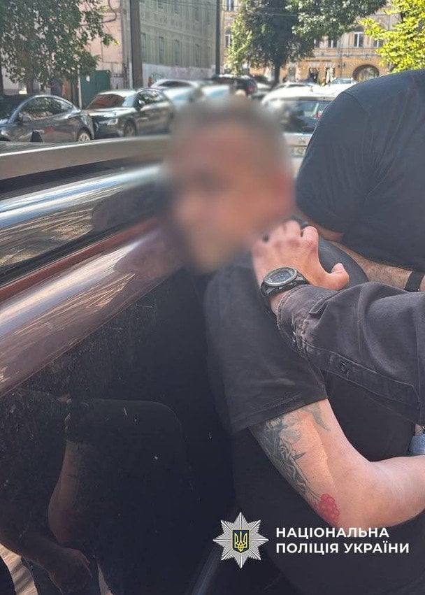 Затримання колишнього командира 155-ї бригади Станіслава Лучанова. Фото: Ігор Клименко / © Ігор Клименко