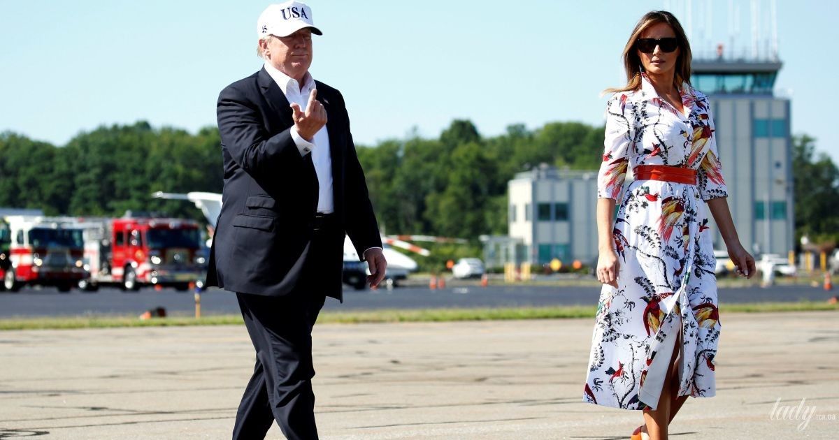 Дональд Трамп и Мелания Трамп