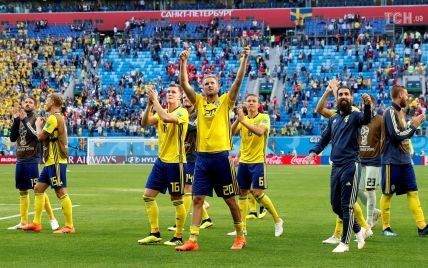 Збірна Швеції вперше за 24 роки вийшла у чвертьфінал Чемпіонату світу