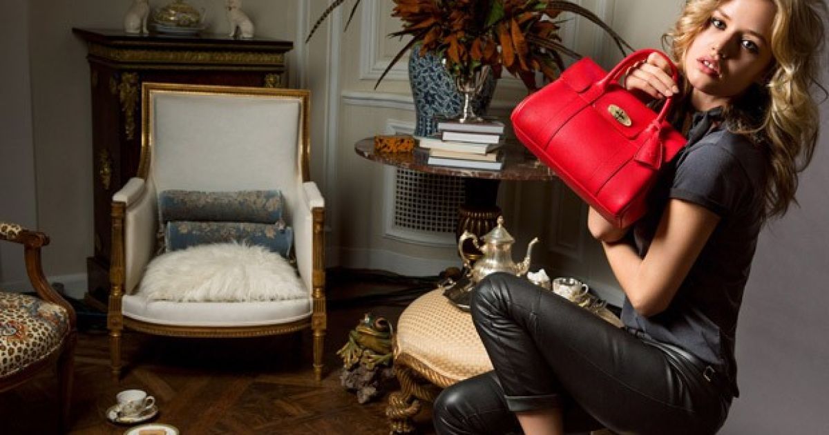 Джорджия Мэй Джаггер в рекламной кампании бренда Mulberry