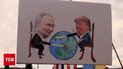 Путин за колючей проволокой и пропагандисты на полу?! Эксклюзивные кадры из Аляски!