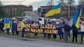 На Аляске сотни людей вышли на демонстрацию в поддержку Украины