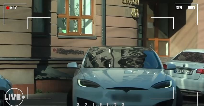 Машина Олега Винника / © скриншот з відео