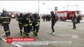 В харьковском ТРЦ пожарные провели масштабные учения