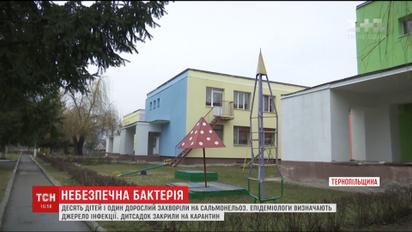 На Тернопільщині десятеро дітей захворіли на сальмонельоз