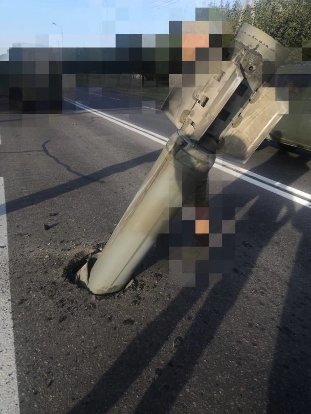 The shelling of Kramatorsk / Фото з телеграму Донецької ОВА