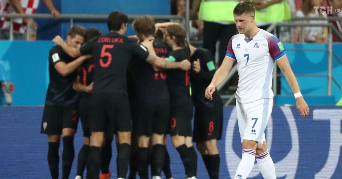 ЧС-2018: Хорватія переграла Ісландію та впевнено вийшла до 1/8 фіналу