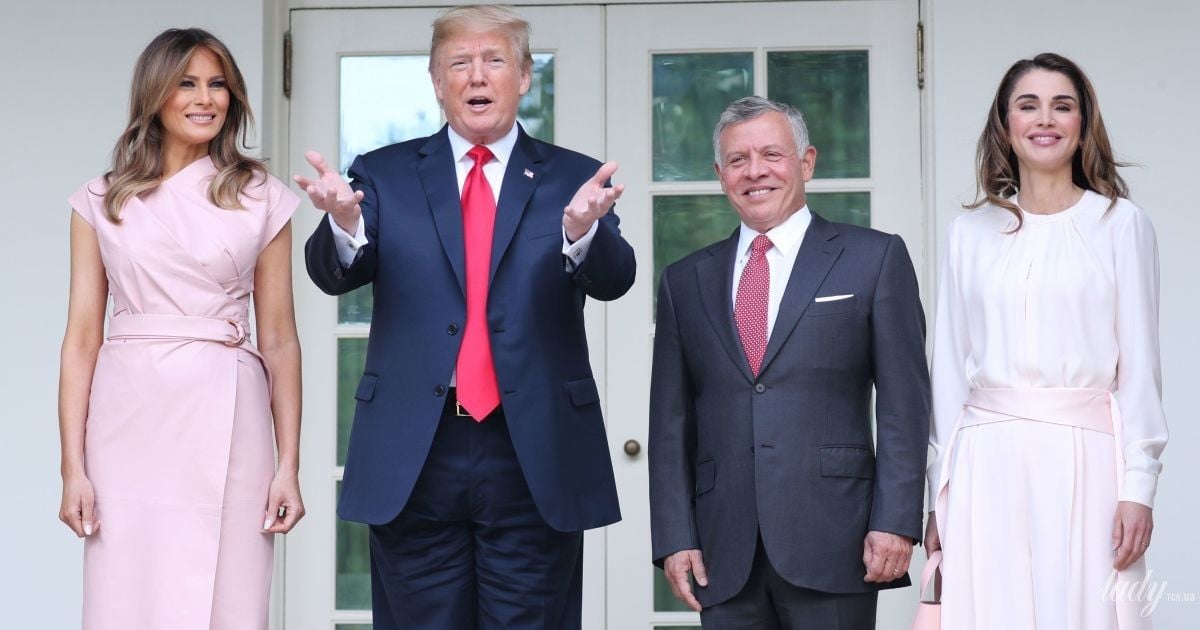 Меланія Трамп і королева Ранія