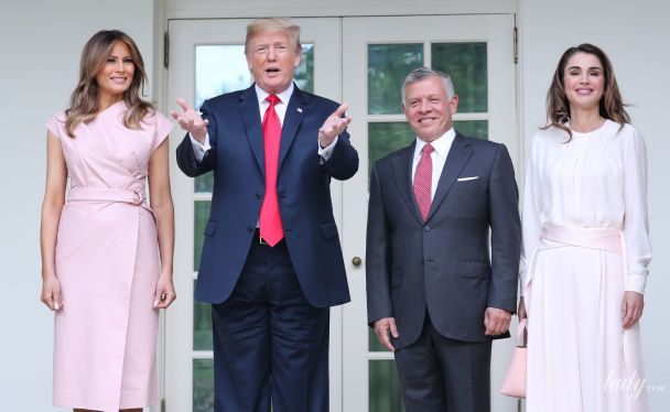 Меланія Трамп і королева Ранія / © Reuters
