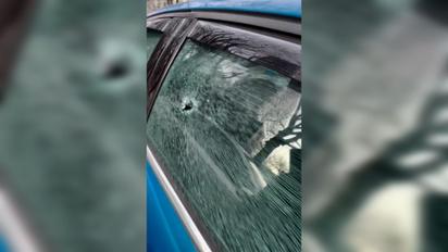Певцу Юлику побили авто в Варшаве