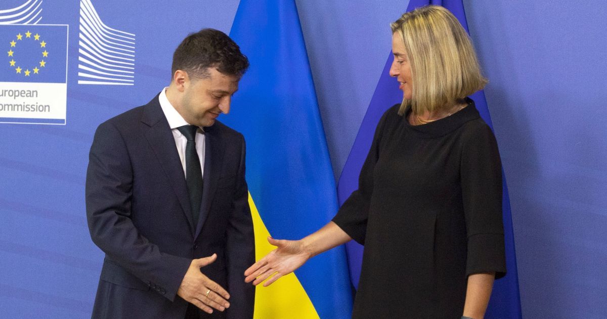 На Банковой рассказали, какие темы Зеленский обсудит на встрече с Могерини и Туском