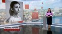 Прощание с замученной россиянами журналисткой Викторией Рощиной в Киеве