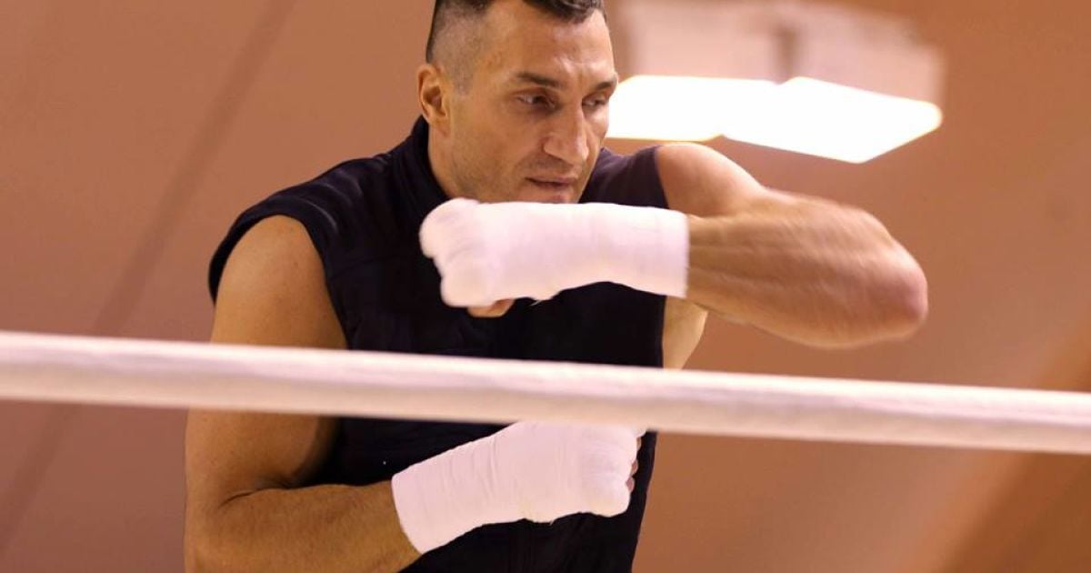 Подготовка Кличко к бою с Тайсоном Фьюри. / © Фейсбук Владимира Кличко