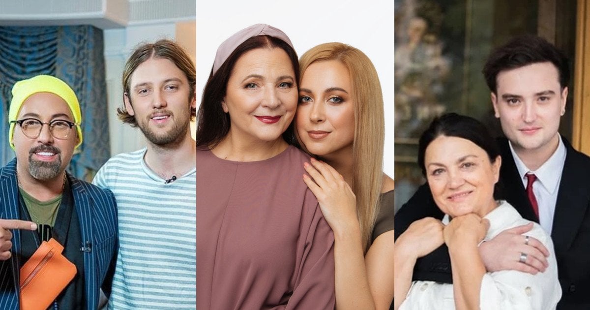 Дмитрий и Филипп Коляденко, Тоня и Нина Матвиенко, Наталья Сумская и Вячеслав Хостикоев
