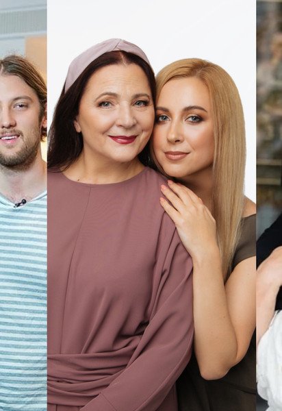 Дмитрий и Филипп Коляденко, Тоня и Нина Матвиенко, Наталья Сумская и Вячеслав Хостикоев