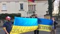 У Хорватії затримали українських уболівальників за акцію біля посольства РФ