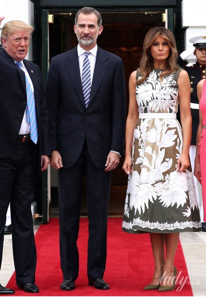 Королева Летиция и Мелания Трамп_3 / © Reuters