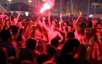 Пьяный российский правоохранитель пытался спровоцировать драку с фанатами сборной Хорватии на ЧМ-2018