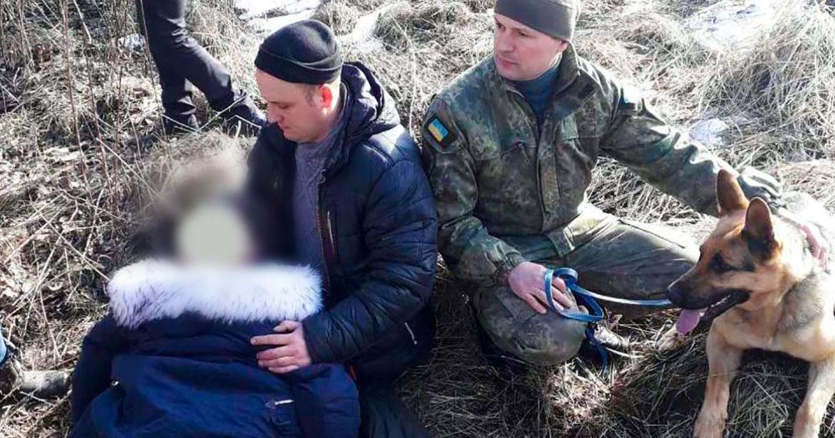 У Полтавській області службова вівчарка відшукала пенсіонера, якому потрібна була меддопомога