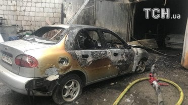 У Києві горіла СТО_5 / © Фото Антон Страшко/ТСН